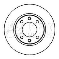 KEY PARTS Bremžu diski KBD4979